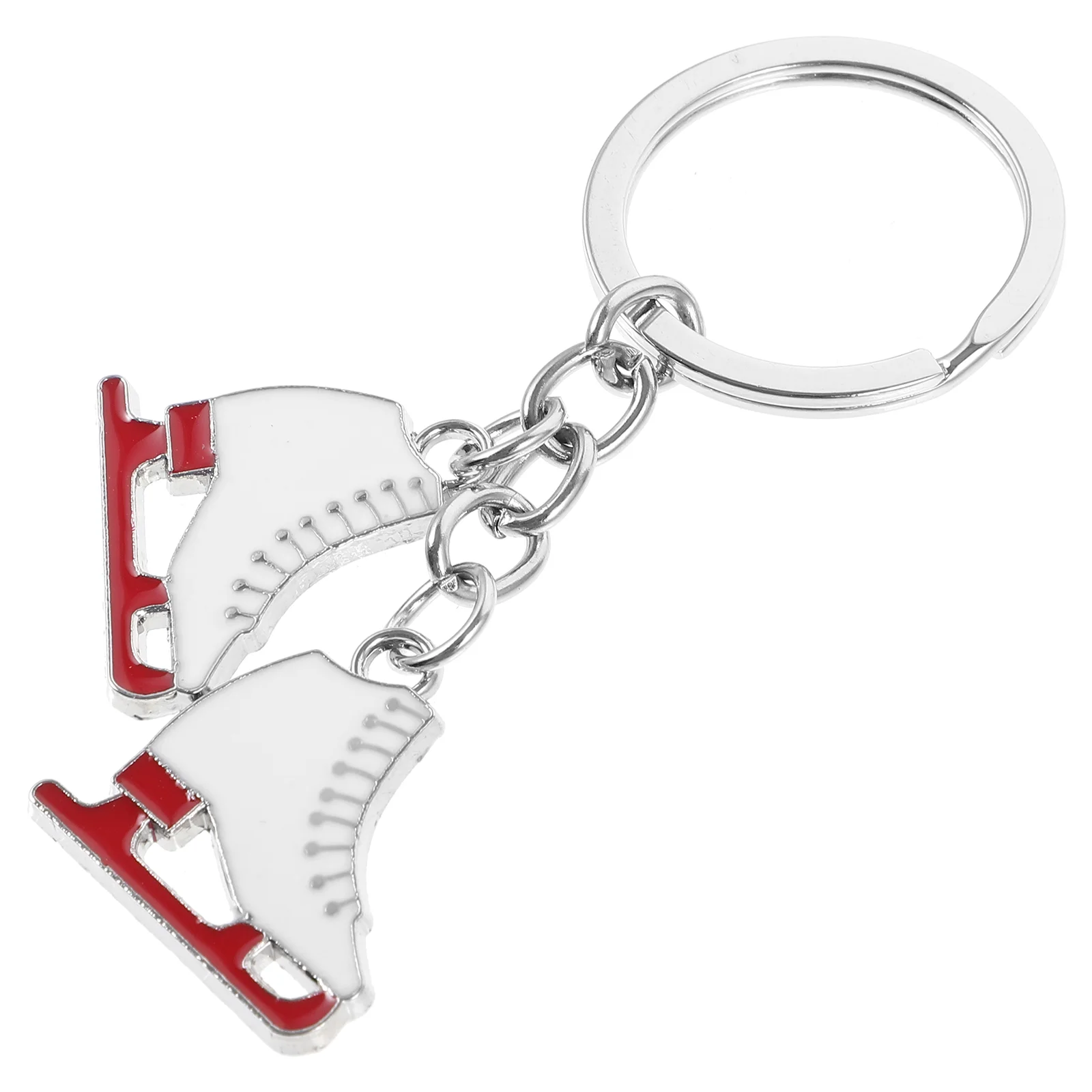 

Zinc Alloy Key Chain Wear-resistant Zinc Alloy Roller Skate Decorative Bag Pendants Key Supply