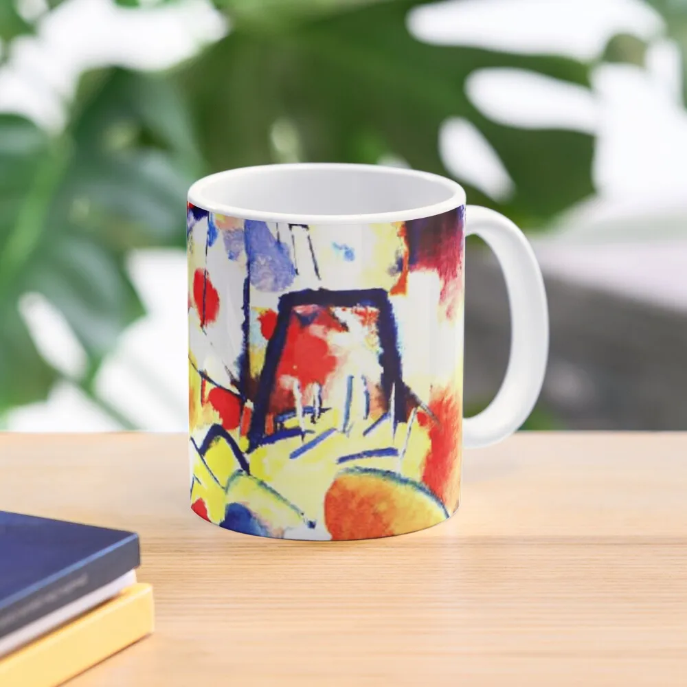 

Kandinsky - Landscape with Red Spots Coffee Mug Kawaii Cup Cute Mugs