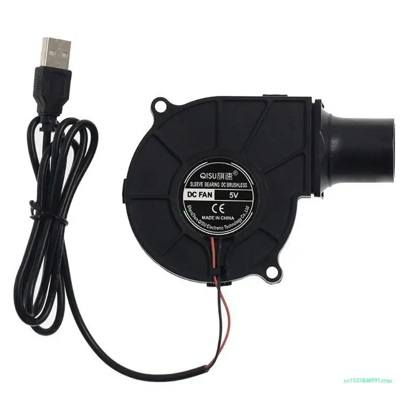

USB Portable BBQ Fan for Picnic Camping Air Blower Low Noise BallBearing