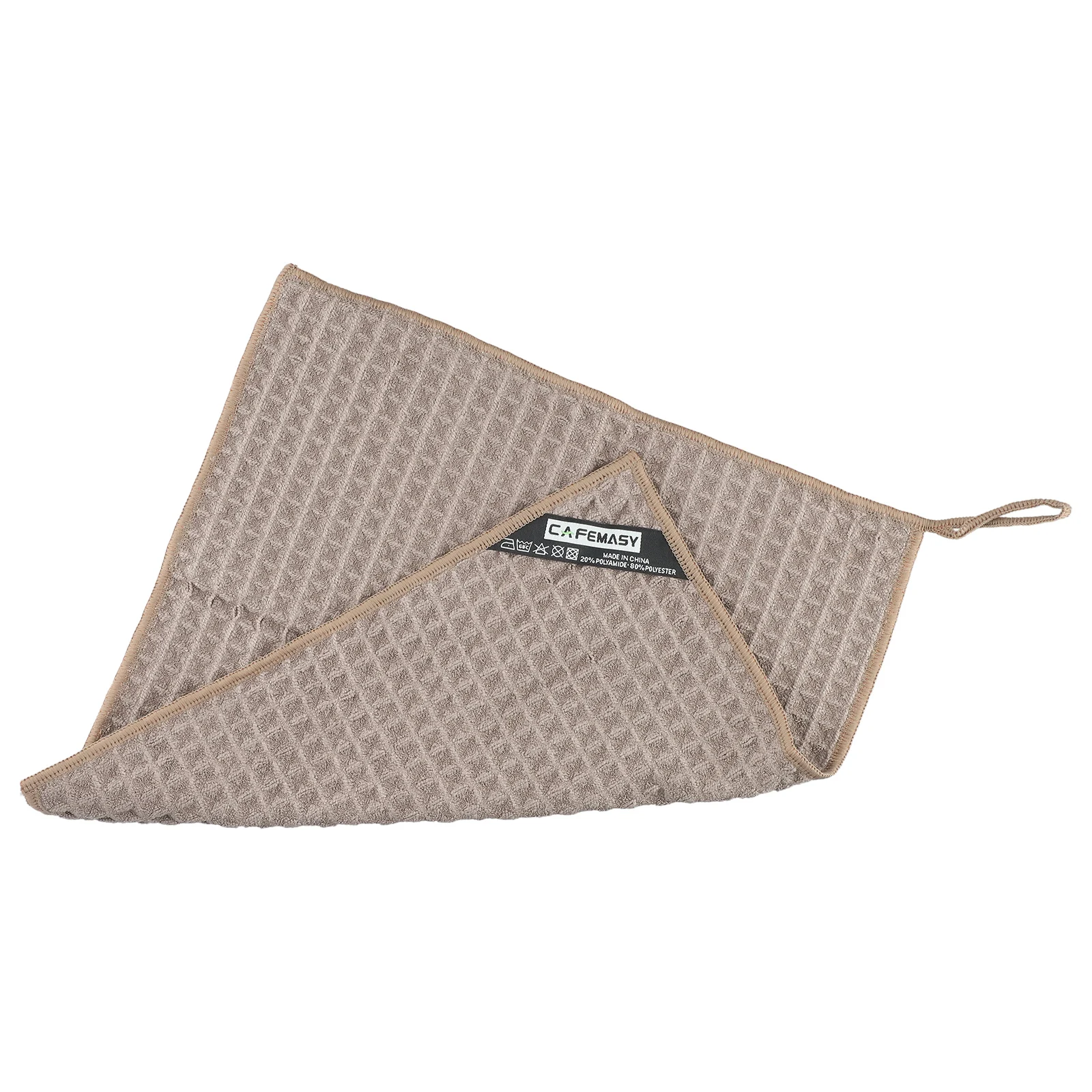 

Durable Bar Cloth Cleaning Bar Accessories 1 Pcs 30*30cm Cotton Gray Very Good Water Absorption White Kitchens