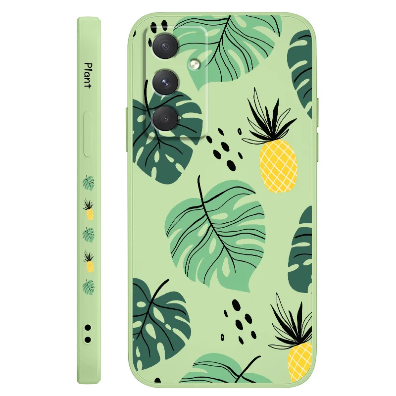 Tropical Pineapple Leaves Phone Case
