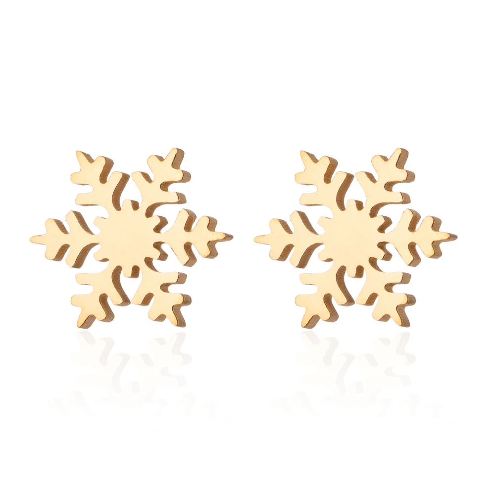 Orecchini Croce Feilok - Stud In Acciaio Inox Per Uomo E Donna