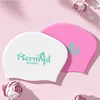 Swimming Caps for Women Large Size Long Hair Ear Protection Printed Swim Cap High Elastic Silicone Swimming Cap Pool Accessories 5