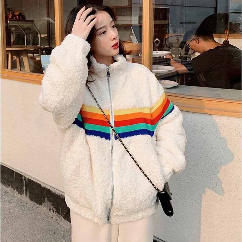 Autumn Winter Cashmere Imitation Fleece Maternity Nursing Hoodies Loose Sweatshirts Clothes for Pregnant Women Pregnancy Tops