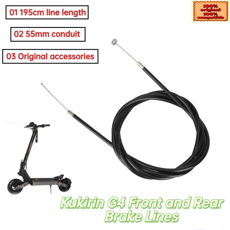 Rear brake cable 4-stroke China scooter for Rex RS 460 50 4T year 2009-2014