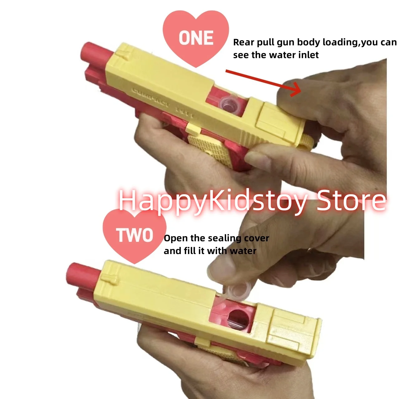 Summer Water Gun Non Electric Pistol M1911 Full Automatic Shooting Water Beach Toy Gun For Kid Children Boys Girls Adult 4