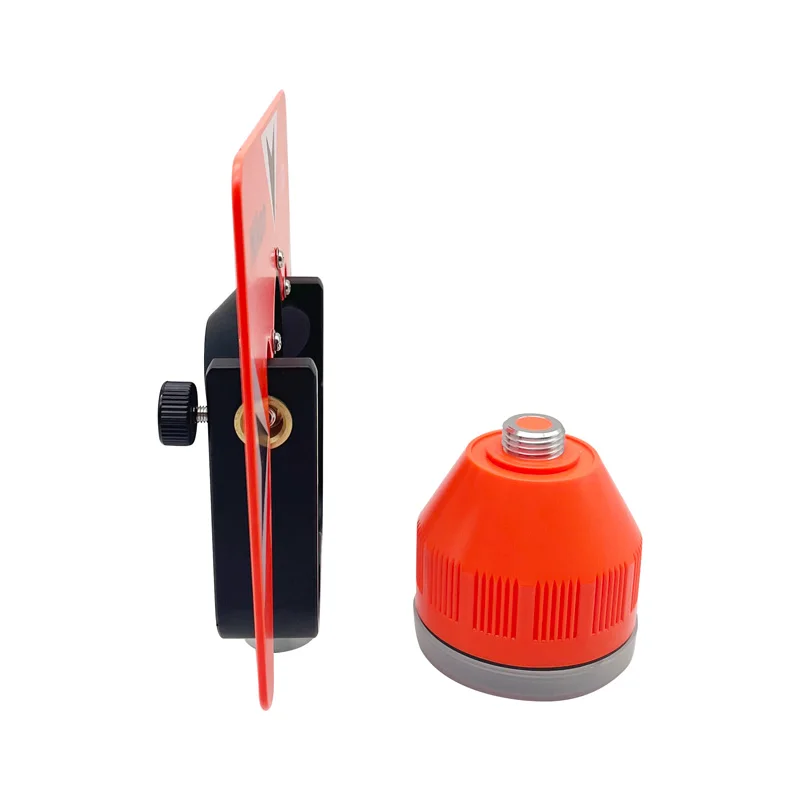 Red Single Prism For Nikon Total Station Survey Tool Prism With