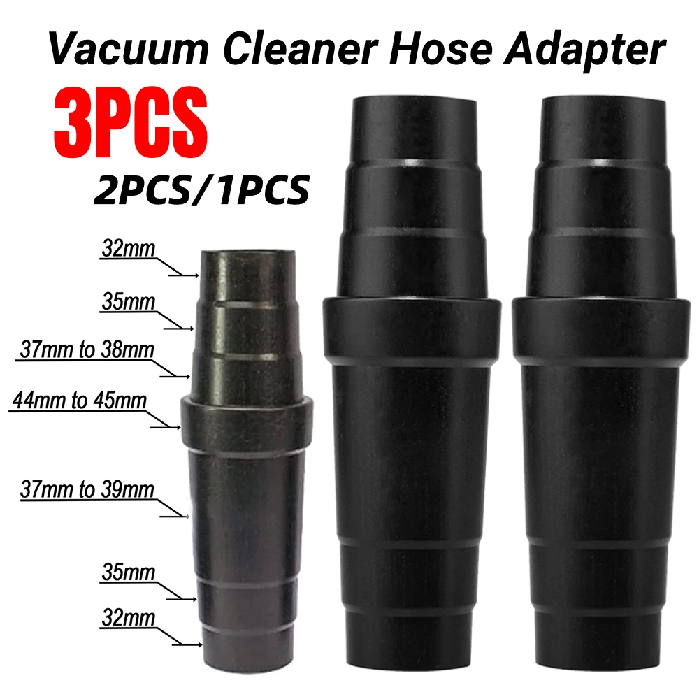 

3/2/1PCS Universal Vacuum Cleaner Hose Converter Pool Hose Connector Adapter For 32mm 35mm 39mm 45mm Sweeper Accessories