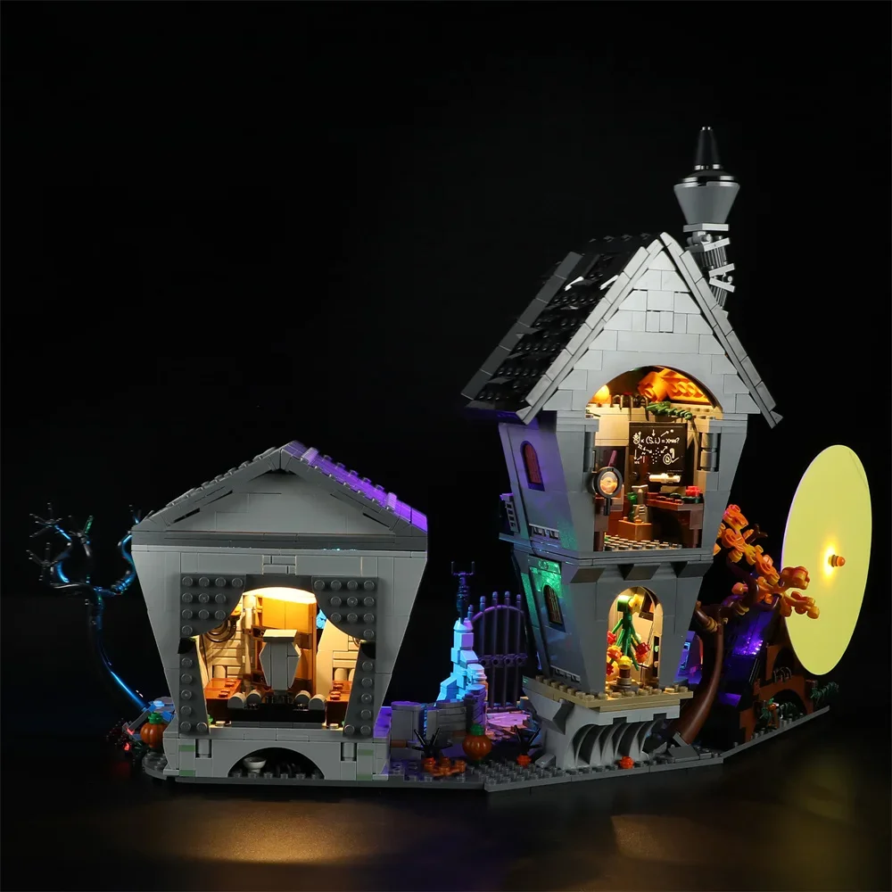 Led Lighting Kit For 21351 Tim Burton's The Nightmare Before Christmas Not Include Building Blocks (Only Lighting Set) 4