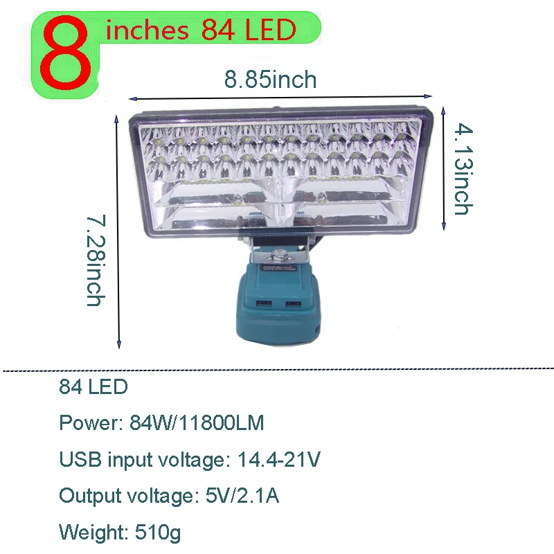 إضاءة ليد للعمل للإضاءة الخارجية ، أضواء الفيضانات...