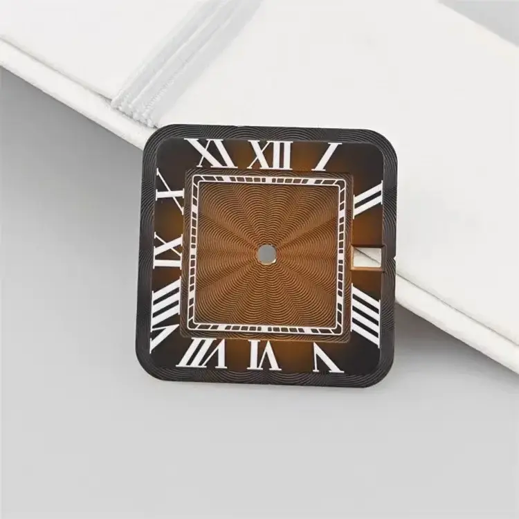 38mm Square Watch Case 316L Steel Strap Watch Repair Modification No Logo 27mm Dial for Sandoz NH36 NH35 NH70 Automatic Movement - Image 18