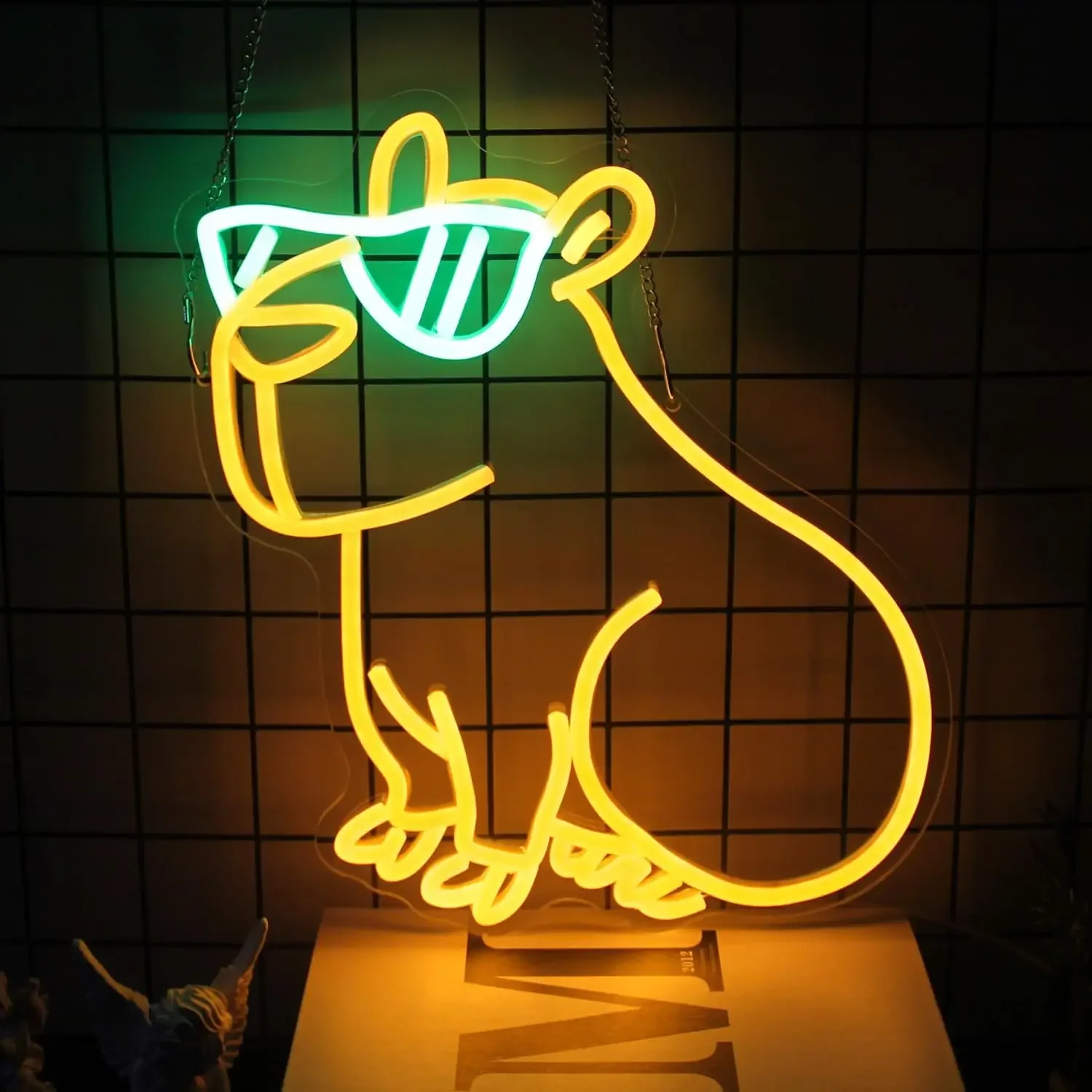 Capybara Neon Sign: O Decoração Perfeita para o Quarto do Meu Filho que  Adora Animais Fofoos, image size:1500x1500