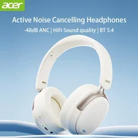 Acer ANC FIHI Headphone Bluetooth 5.4 48dB Noise Canceling Hi-Res Spatial Audio Earphone with LDAC Over Ear Headset Wireless - Image 2