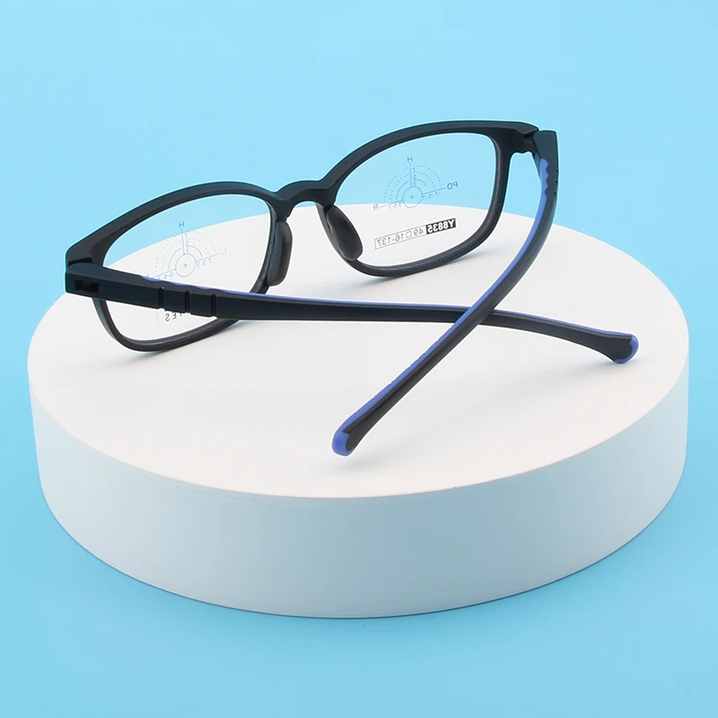 SHOWYES 10~14 Year-old Kids Glasses Optical Frame Boy Girls Computer Transparent Myopia Sports Children's Eyeglasses Frame