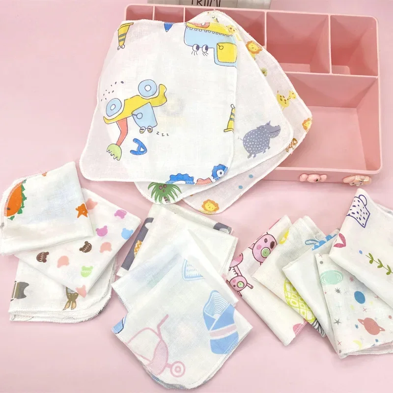 Random 1pcs 20x20cm Muslin Cotton Soft Baby Towels Baby Face Towel Handkerchief Bathing Feeding Face Washcloth Wipe Burp Cloth bath towel cotton towel baby towel muslin towel muslin burp cloth muslin feeding towel square towel