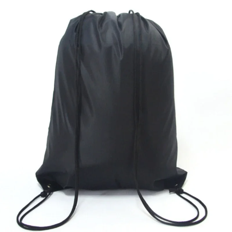 1 Pc Waterproof Gym Bag Drawstring Fitness Travel Outdoor Backpack DIY Daybag Shopping Bags Swimming Basketball Yoga Sports Bags 2