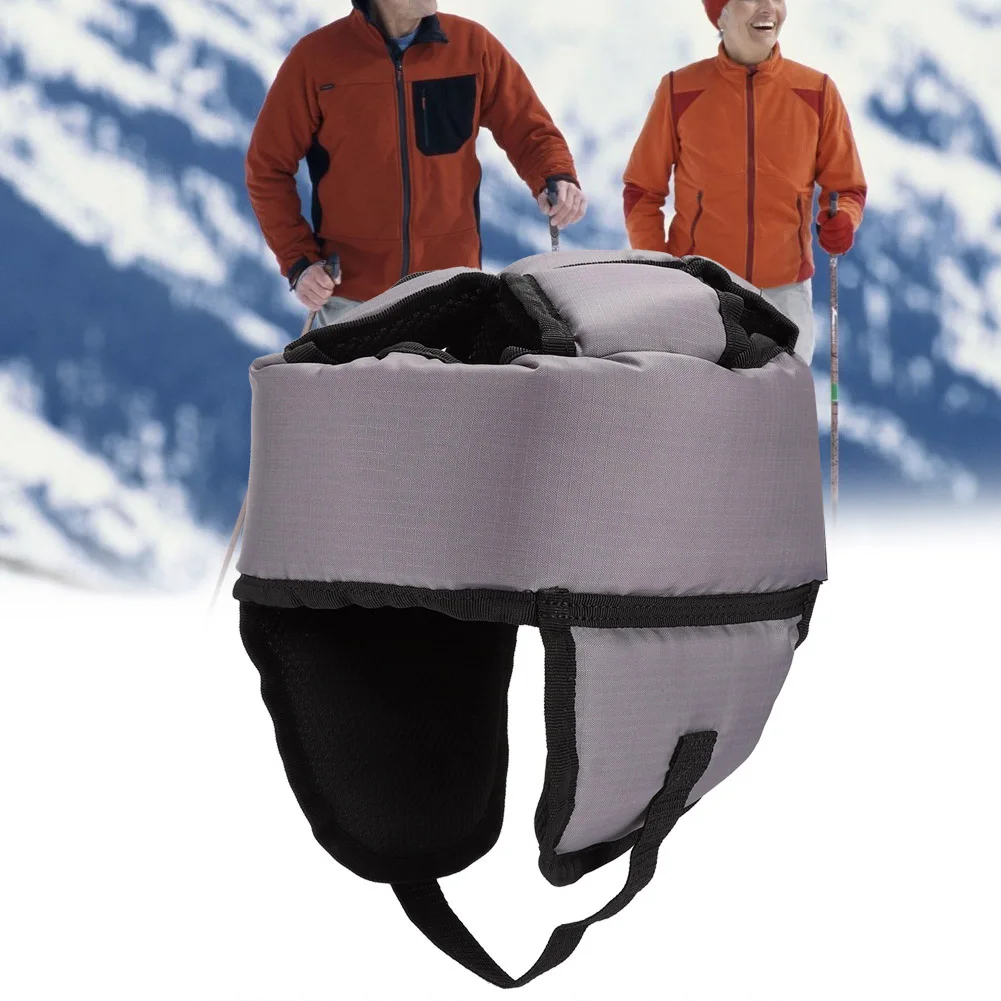 Adjustable Elderly Head Protection Hats Thicken Durable Oxford Elder Prevents Fall Safety Helmet Adult Anti-Collision Protector
