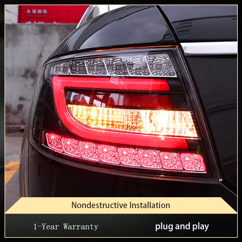 

Автомобильные фары для Audi A6L 2005-2008, обновленный задний фонарь, автомобильная проекционная линза, динамический задний фонарь, инструмент, аксессуары