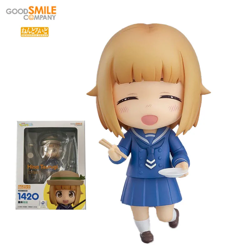 

Original Genuine Stock GSC Good Smile 1420 Tsurugi Hina Hokago Teibo Nisshi PVC Action Figure Anime Model Toys Collection 10CM