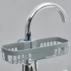 Kitchen Faucet Storage Rack Dishwashing Sink Sink Supplies Household Rag Sponge Drain Hanging Basket Storage Rack 3