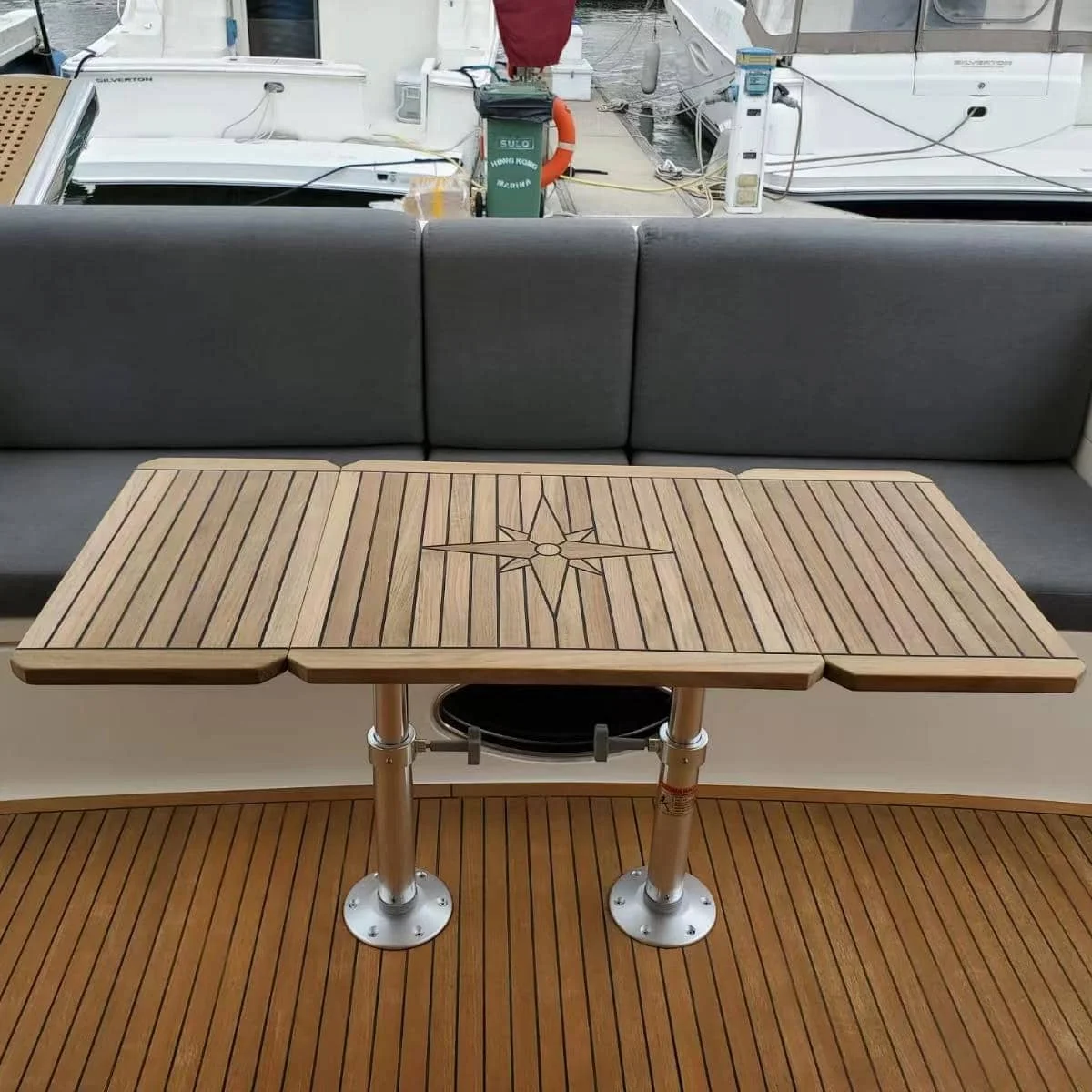Custom Teak Yacht Tables