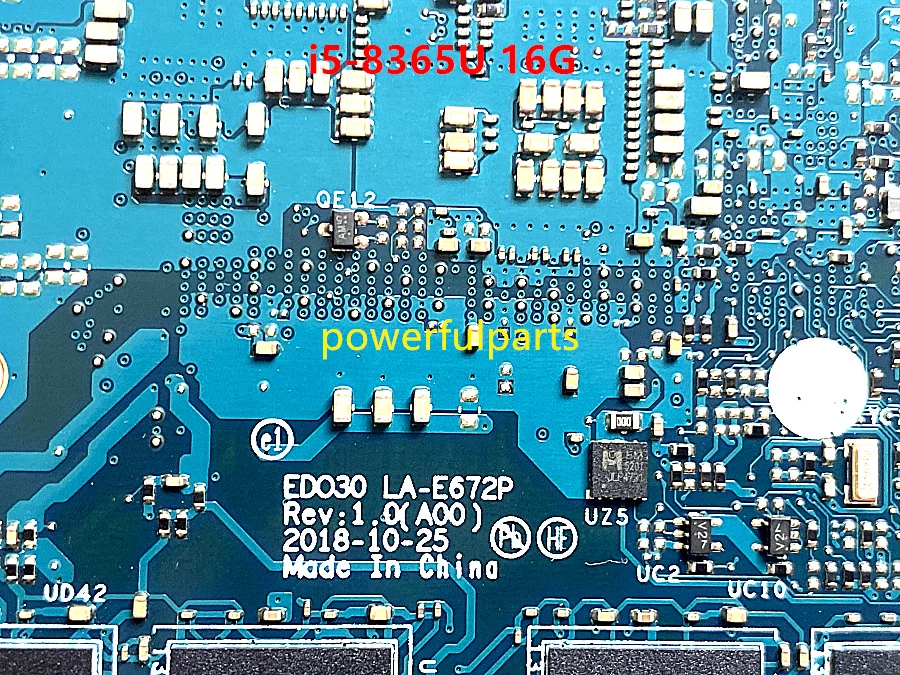 マザーボードはdell,xps 13, 9380, i3-8145U, i5-8265U, i7