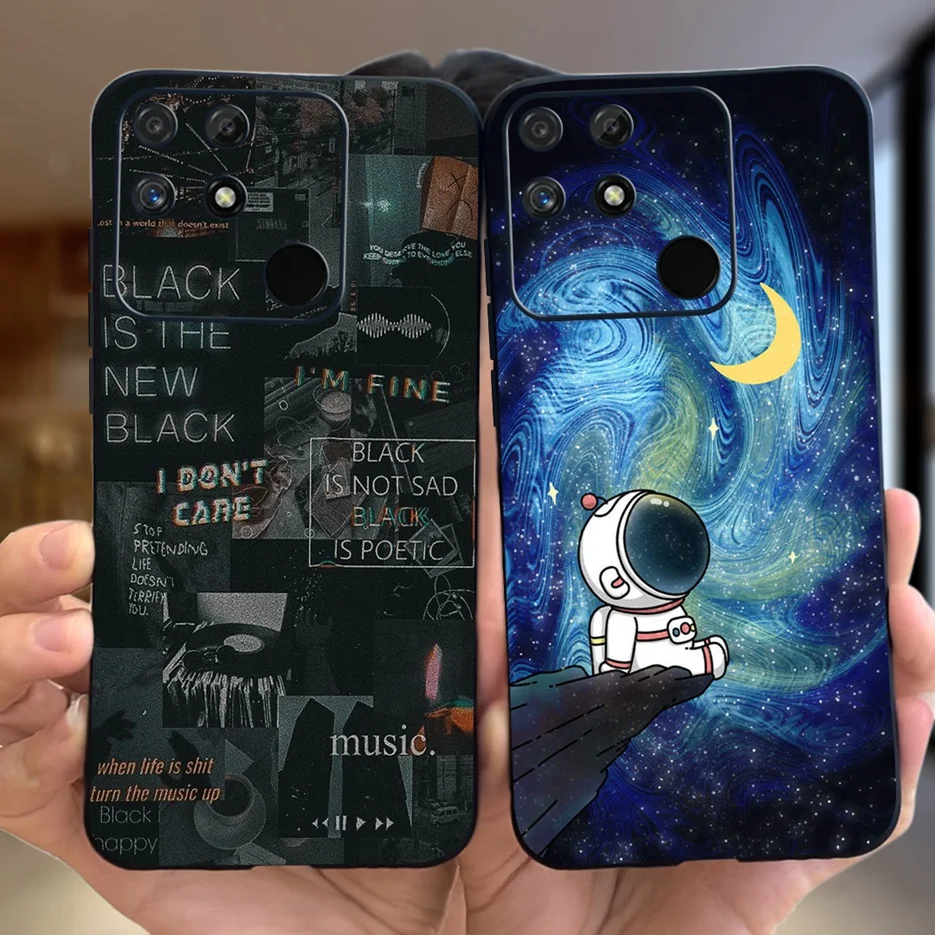 Lovely Cartoon Soft Silicone Phone Case - Cute Protective Cover