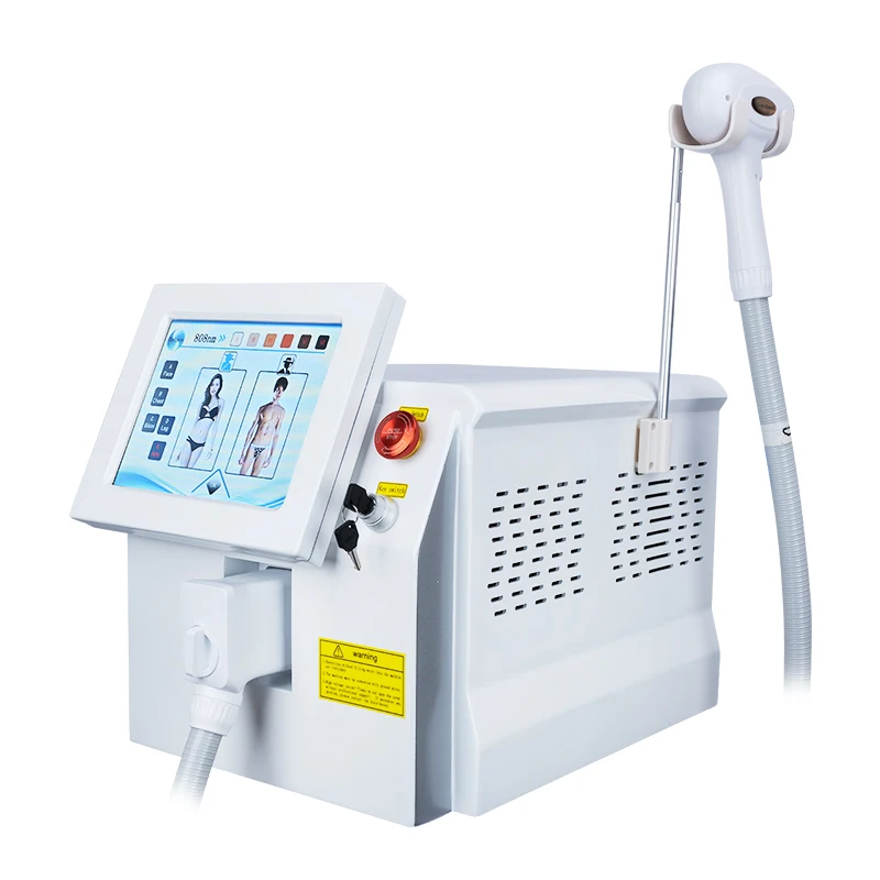 

High Power 3 Wavelength 808nm Diode Laser Hair Removal Machine Skin Rejuvenation Machine Painless Hair Removal For Beauty Salon