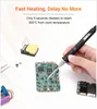 MINIWARE TS80P Mini Smart Portable Digital Soldering Iron Tool Adjustable Temperature OLED Display Iron Tips QC3.0 PD2.0 45W 5