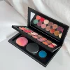 Double Side 2 Layer Book Shape Empty Magnetic Eyeshadow Makeup Palette with Mirror,Fits Standard and Deep Pans 5