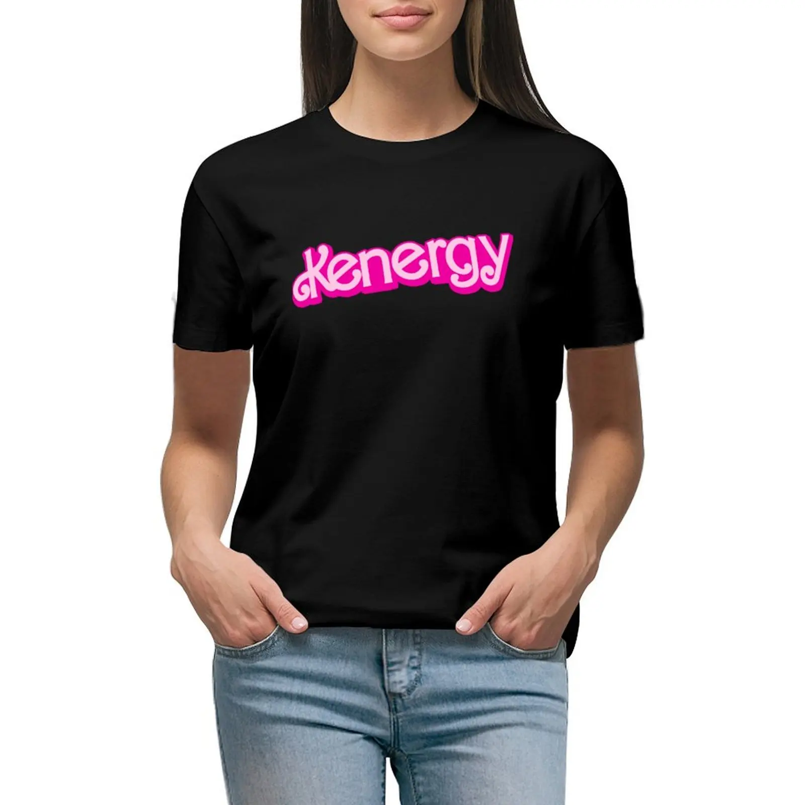 

Kenergy Classic T-shirt summer top Short sleeve tee Women's t-shirt