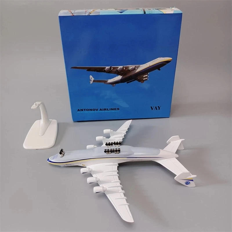 1/400 스케일 20CM an225 다이캐스트 합금 Antonov An-225 Mriya 비행기 모델 선물 컬렉션 장식 an124