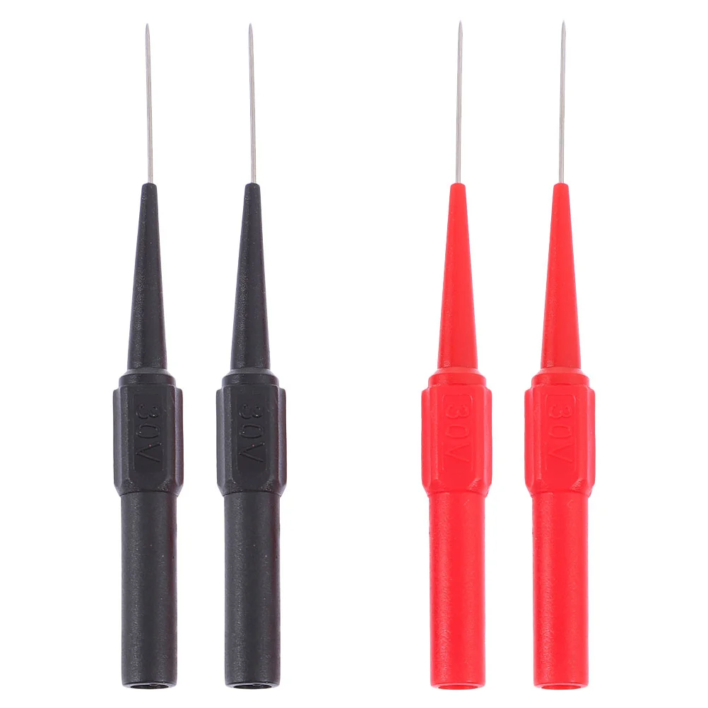 

Test Probe Insulation Tester Back Kit Pin Multimeter Detection Automotive Circuit Needle Needles for Lead Testing Piercing