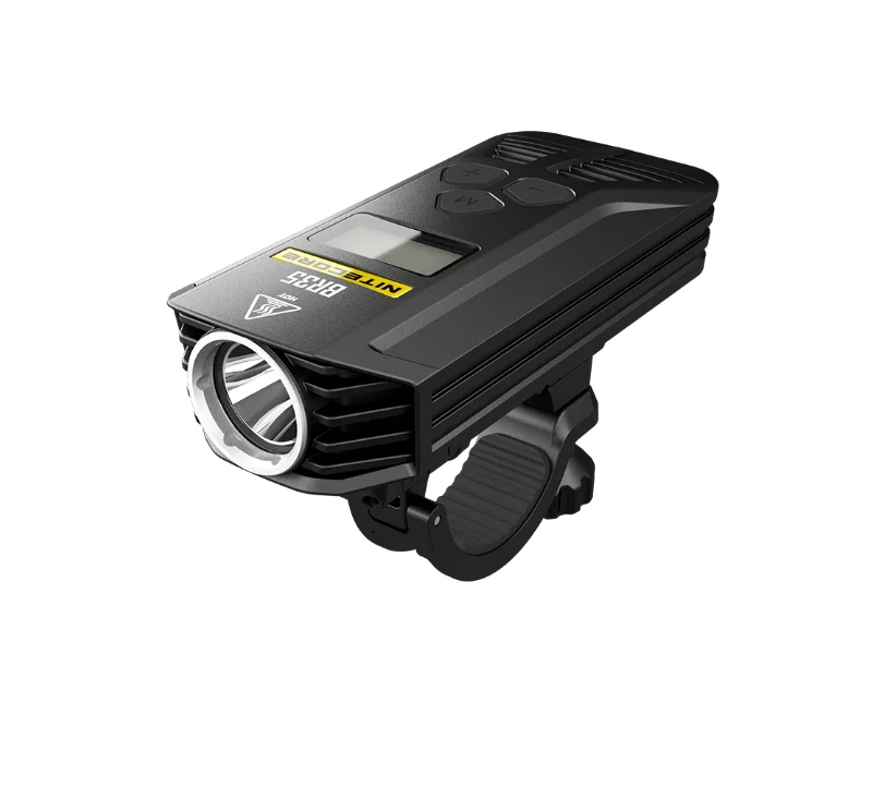 Nitecore Br35 Bicycle Light Usb Rechargeable Bike Headlight Oled 1800 Lumens Display Builtin