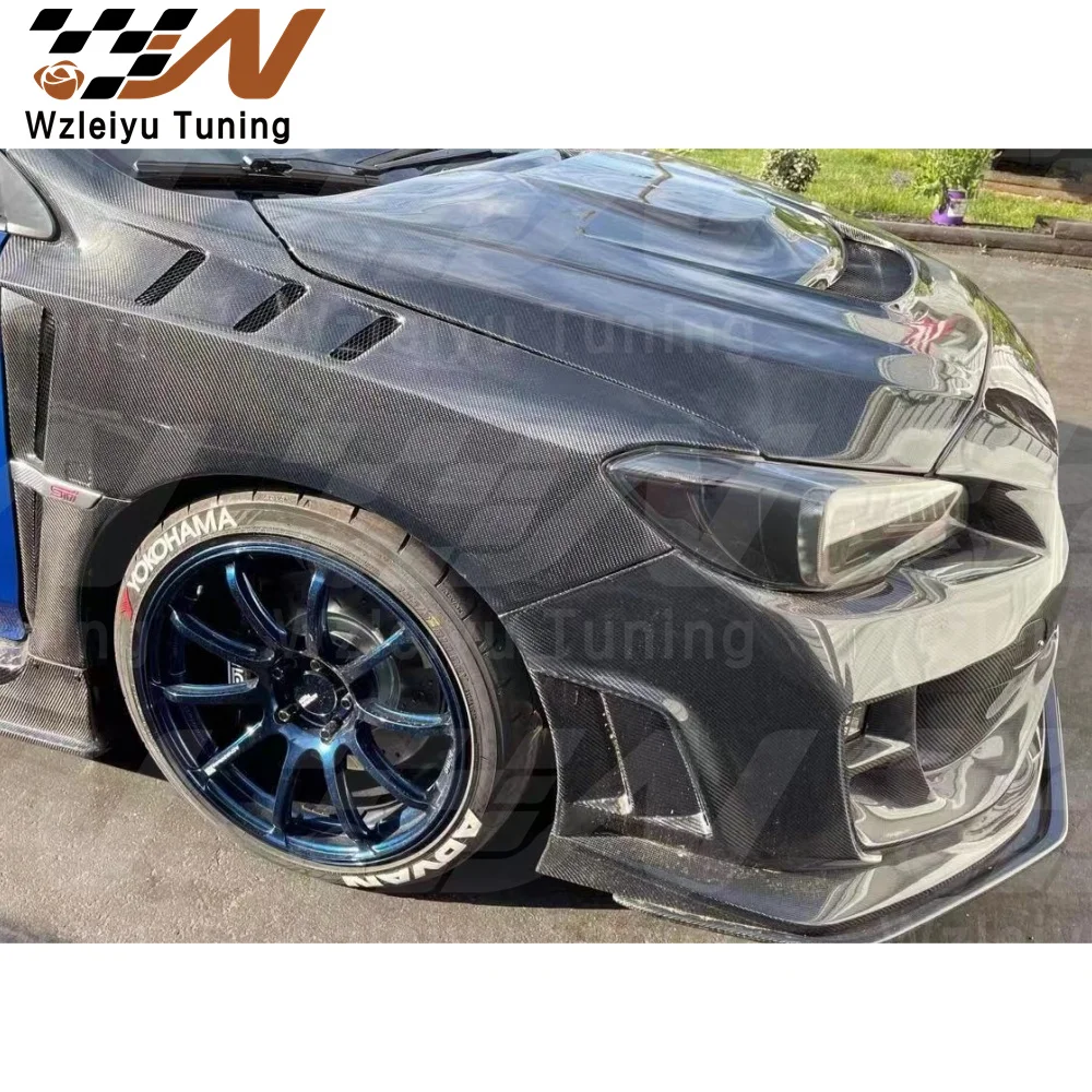 Aggressive Sporty Side Skirt Pair Replacement For 2015-2021 Subaru WRX ...