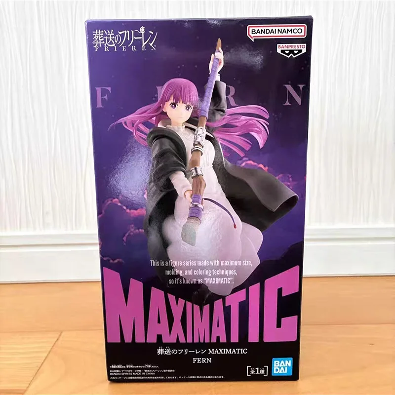 재고 있음 오리지널 반다이 반프레스토 프리렌:비욘드 Journey's End 맥시매틱 펀 피규어 모델 수집가 피규어 장난감 WY