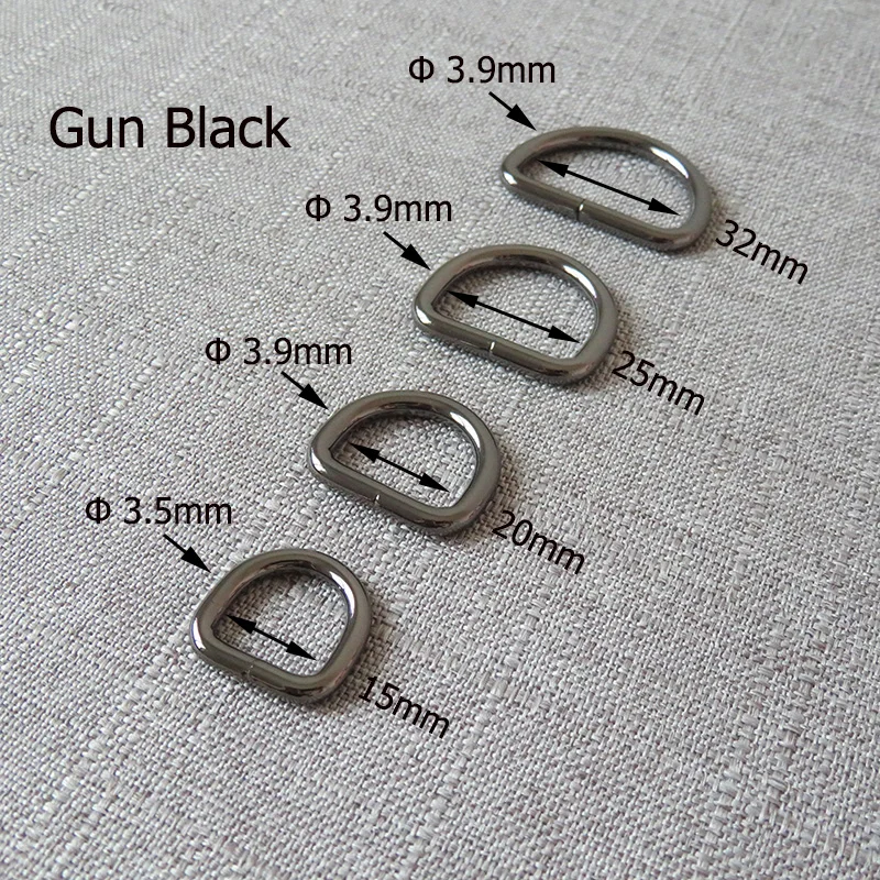 Metal D Ring Buckle D Ring Buckle Metal Ring Buckle Metal Buckle Bag Buckle Metal Bag Buckle Belt Buckle 1Pcs 15mm 20mm 25mm 32mm Metal D Ring Belt Strap Buckle Clasp Bag Dog Collar Harness Leash Backpack Sewing Garment Accessory