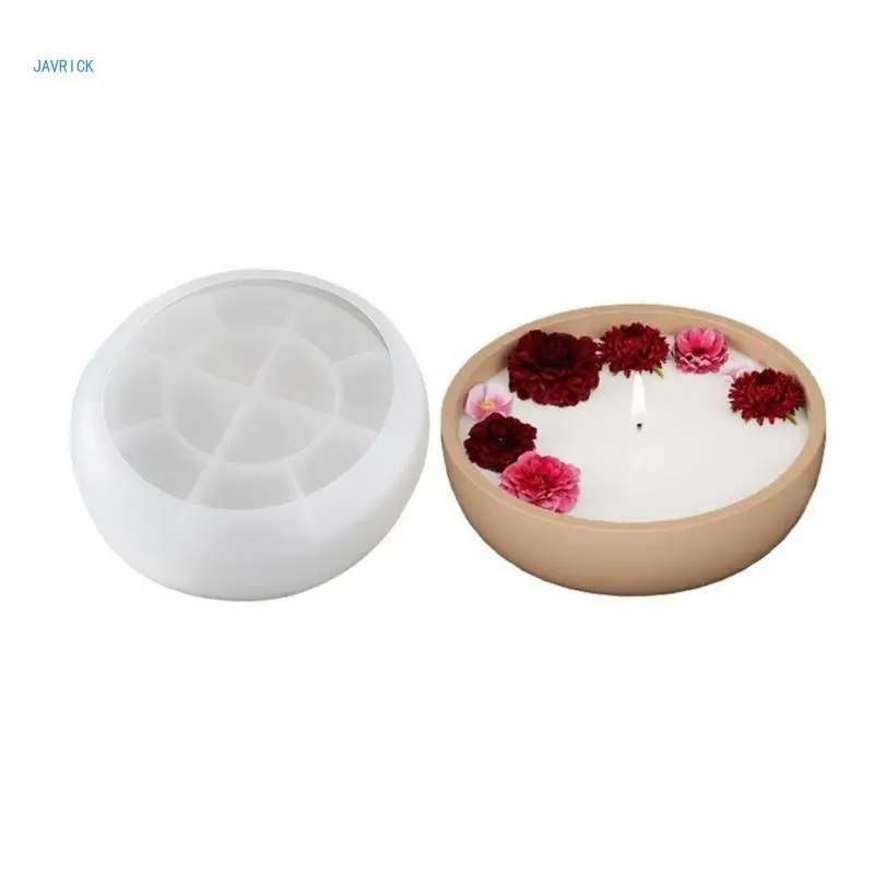 Storage Bowl Silicone Mold DIY Resin Gypsum Cement Cup Storage Box Mold
