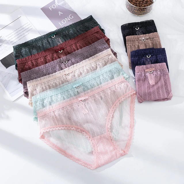 Cotton Underwear Women Sexy Cotton Panties Girls Seamless Briefs Low Rise  Female Underpants Lingerie G String