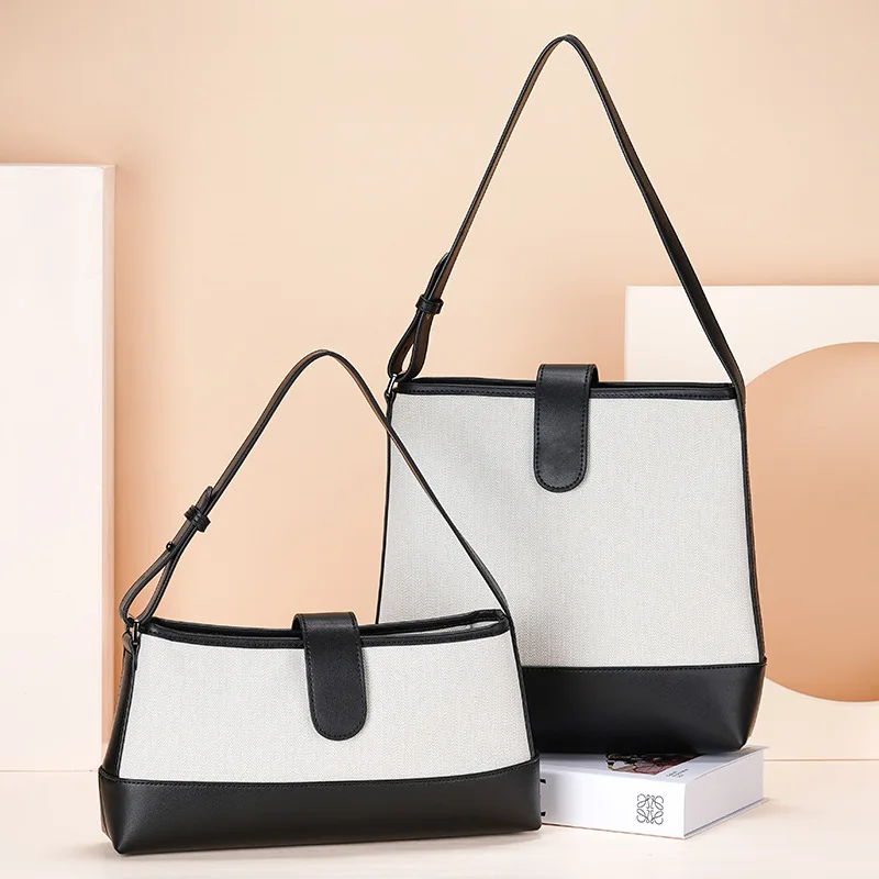 Shoulder Bag Cowhide Handbag Women's Crossbody Y2k True Leather Top Layer Chain Highquality Versatile Underarm Retro Fashion