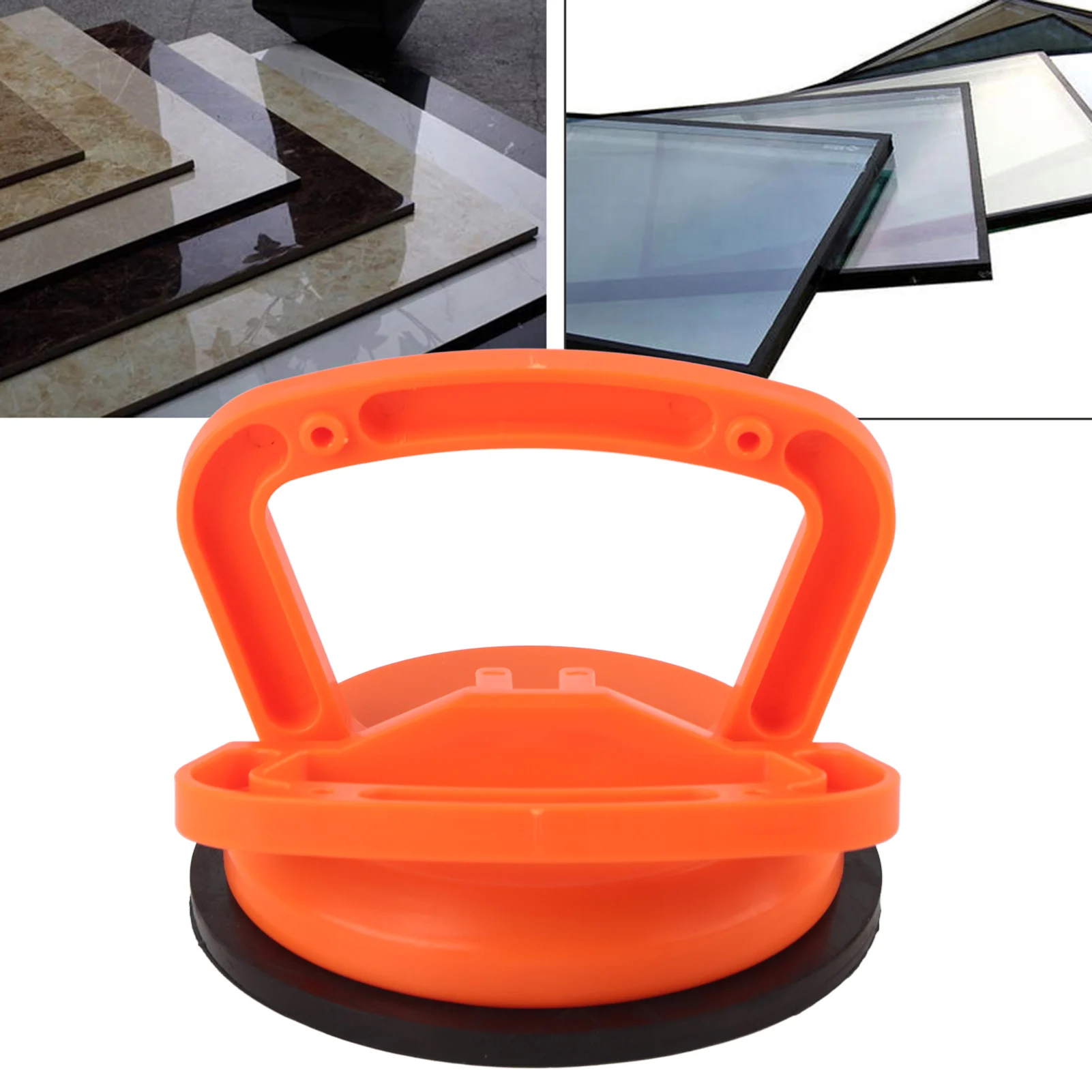 Vacuum Strong Suction Cup Vacuum Suction Cup Electric Vacuum Lifter 50kg/110.2lbs Glass Lifter Puller Plastic Single Claws for Floor Ceramic Tiles Suction Moving Tool