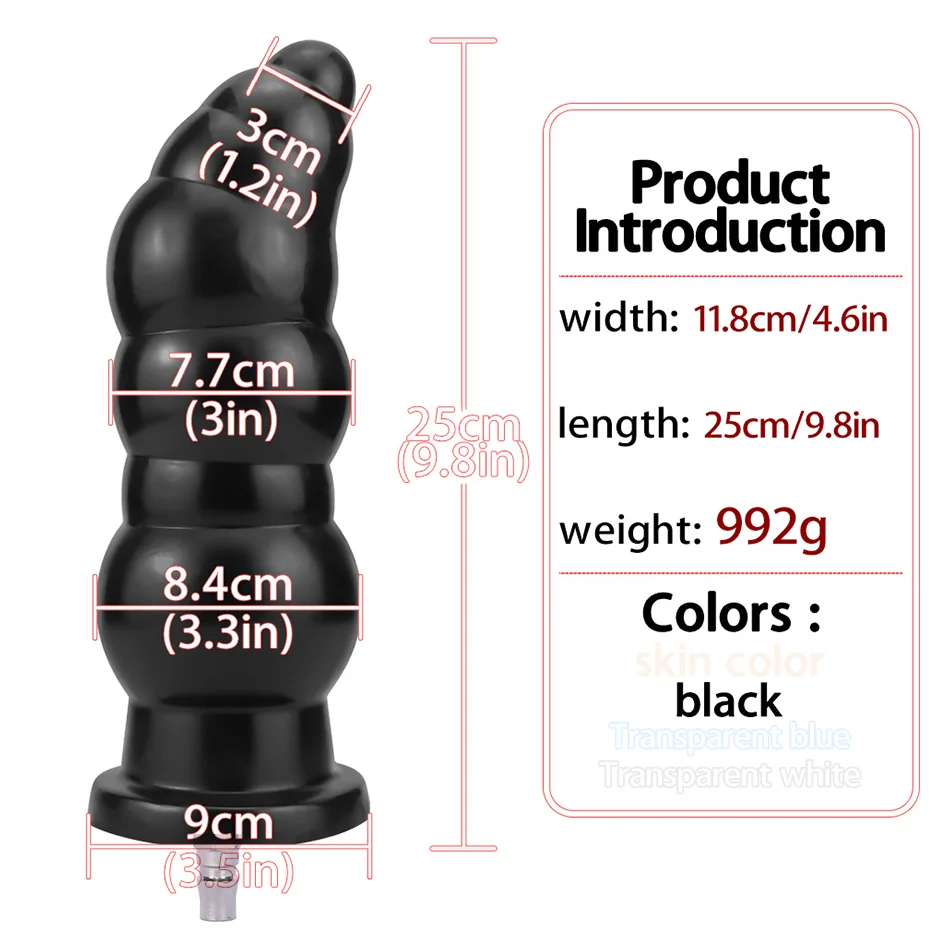 ROUGH BEAST Anal Plugs Collection Anal Expanders Oversized Masturbators Fisting Adult Products Quick Plug Connector Sex Toys