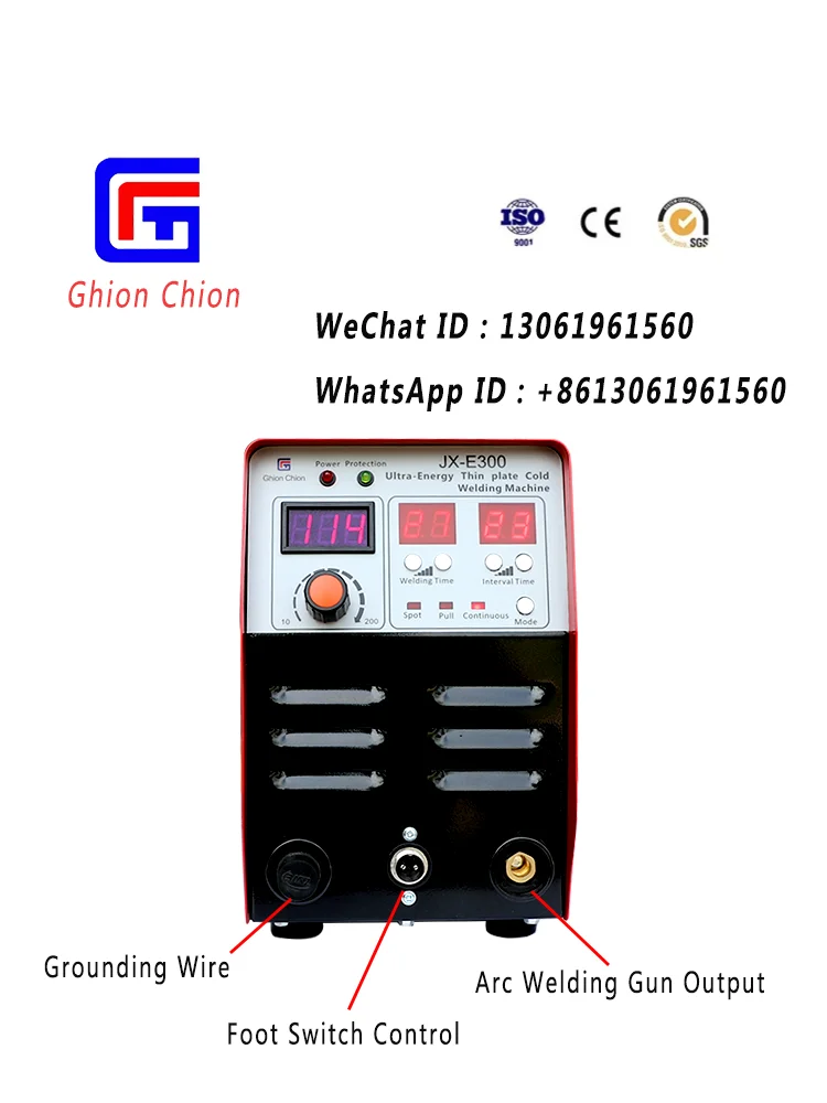 

Ghion Chion cold welding equipments are on promo 10% discount off for our new customers and offer fast delivery for you