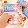 Soft Plush Cat Squeeze Toy Sensory Toy TPR Cartoon Fidget Toy Silicone Fidget Toy Pinch Decompression Toy Children 3