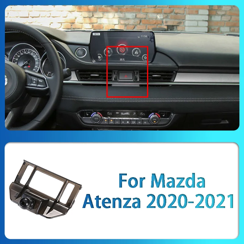 Phone Holder Car Special Mobile Phone Holder Base Air Vent Mount Bracket For Mazda 3 6 RuiYi CX-4 CX-5 CX-8 Atenza Axela CX30 Accessories