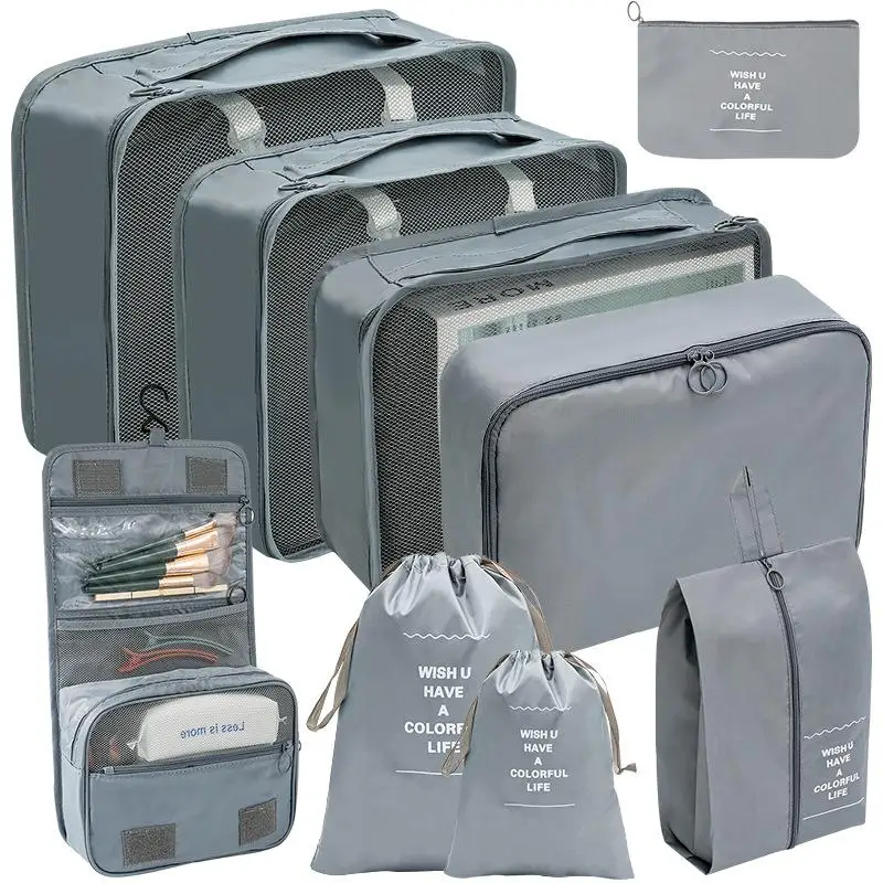 9pcs gray