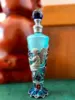 Glass Perfume Bottles Empty Vintage Bejeweled Angel Hummingbird Flower Decorative Fancy Crystal Perfume Bottle Refillable(25ML) 4