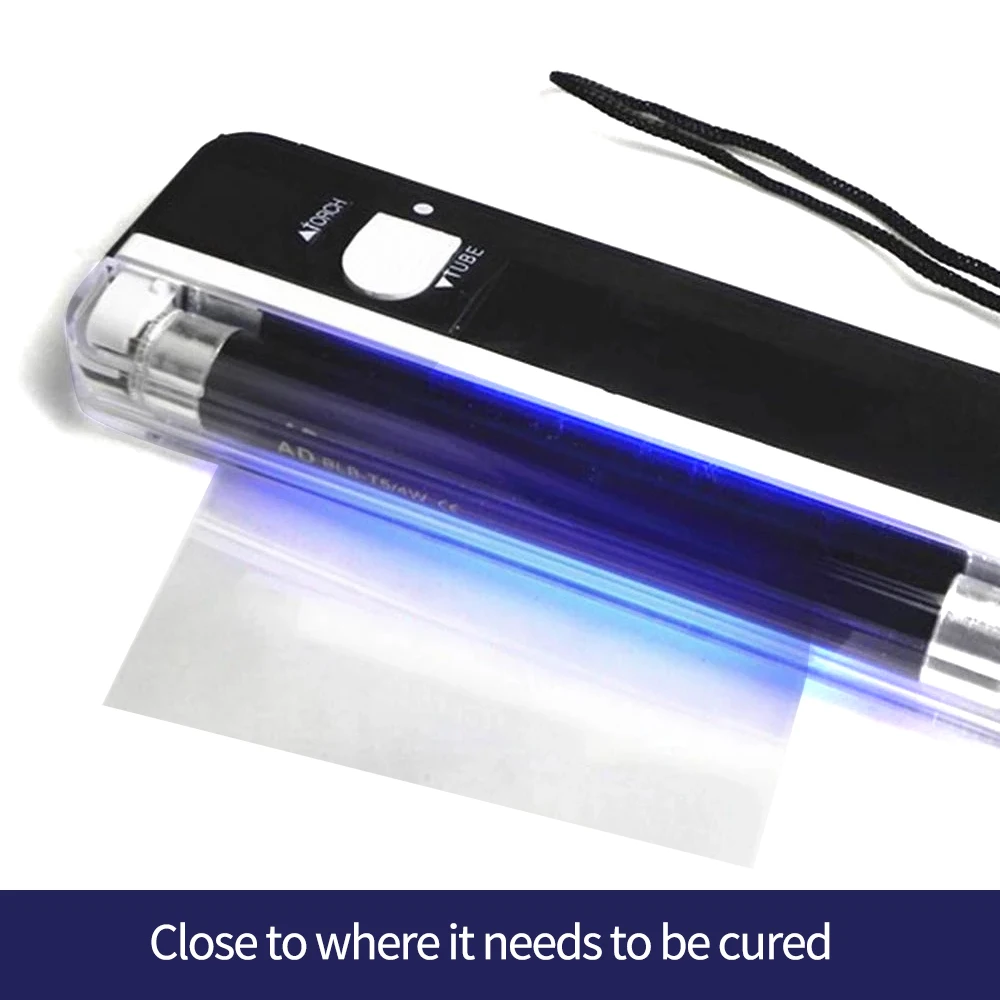 Professional Resin Curing Special Lamp UV Lamp Curing Resin Glue Special Set Tool Car Front Windshield Glass Crack Repair Tool auto glass uv lamp windshield repair kit automotive glass repair