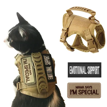 Cat or Small Dogs Tactical Harness Vest 1