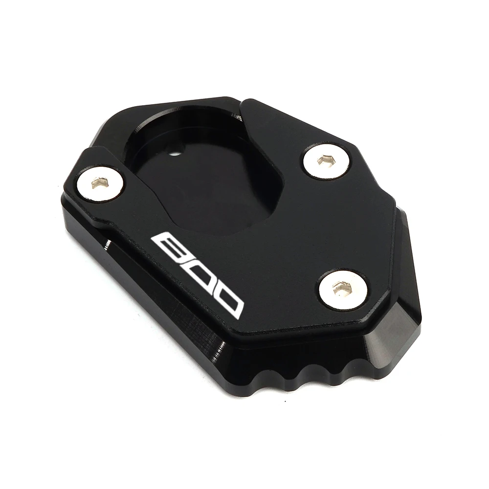 2024 CNC Motorcycle Kickstand Pad Foot Side Stand Extension Pad